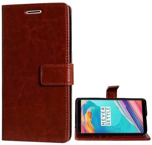 Brown_Artificial_Leather_Zenfone_Max_M1_(ZB556KL)_Flip_Cover