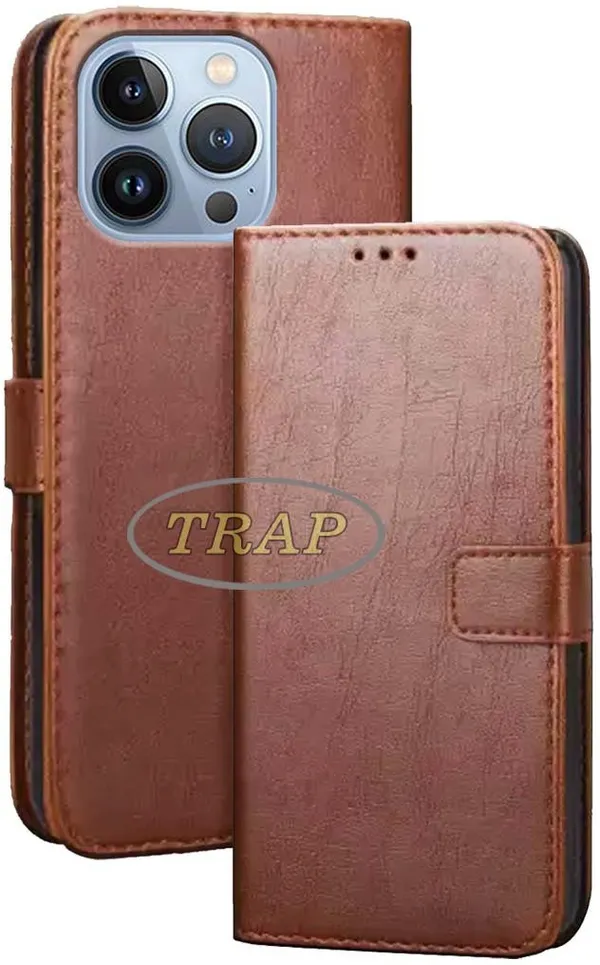 Brown_Artificial_Leather_Apple_iPhone_13_Pro_Max_Back_Cover