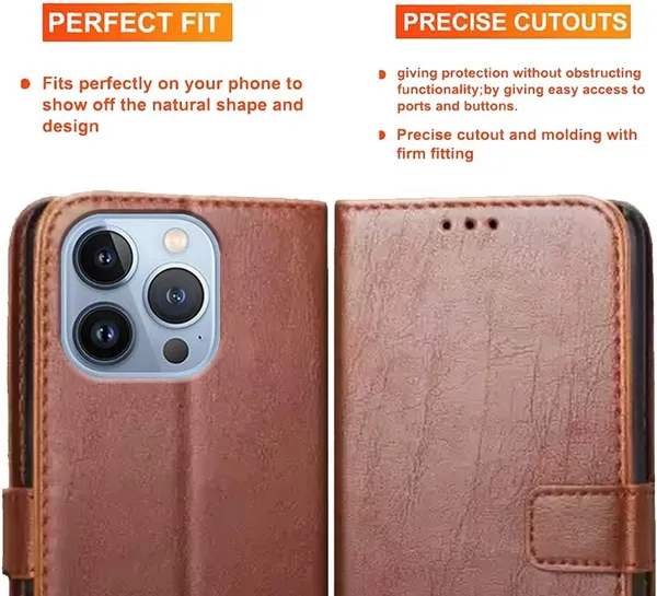 Brown_Artificial_Leather_Apple_iPhone_13_Pro_Max_Back_Cover
