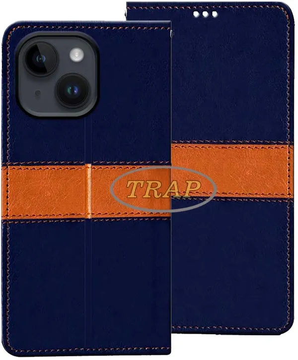 Multicolor_Artificial_Leather_iPhone_14_Back_Cover