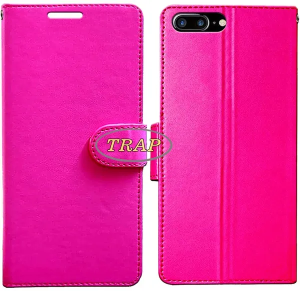 Pink_Artificial_Leather_Apple_iPhone_7_Plus_Back_Cover