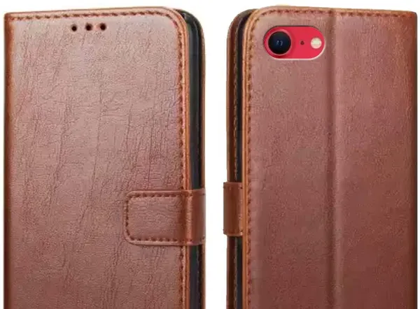 Brown_Leather_Apple_iPhone_Se_2020_Flip_Cover