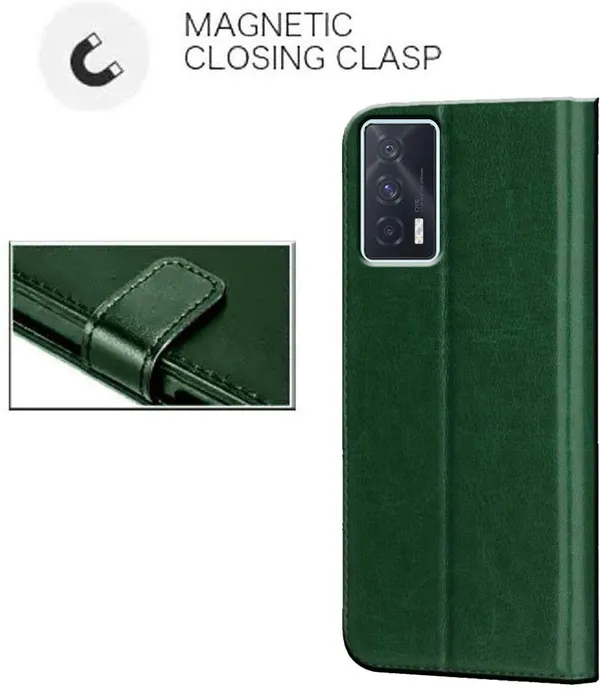 Green_Artificial_Leather_iQ007_5G_Back_Cover