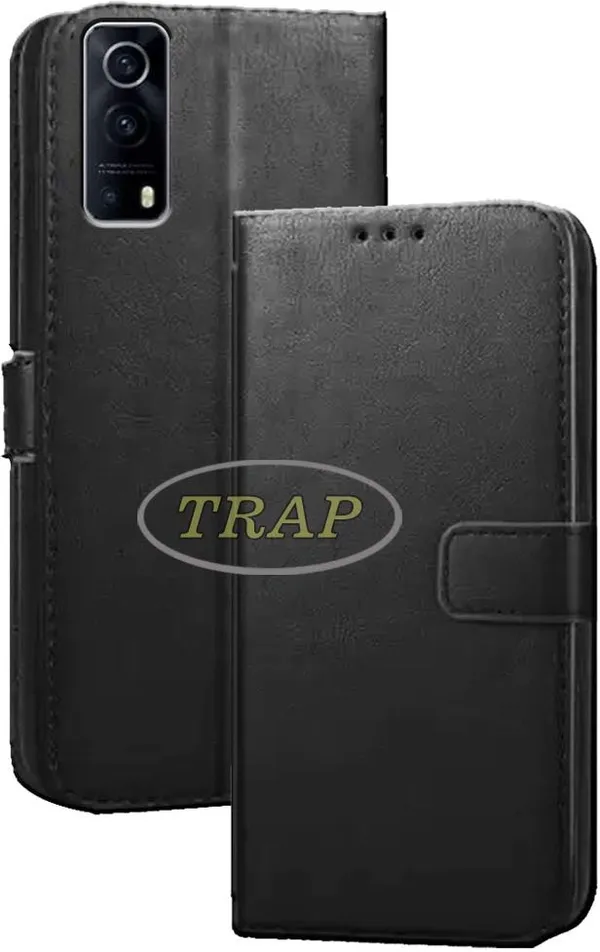 Black_Artificial_Leather_iQ00_Z3_5G_Flip_Cover