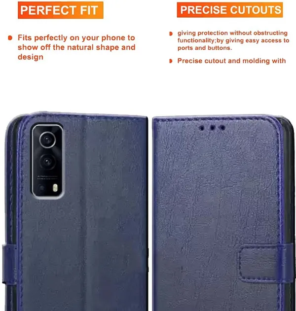Blue_Artificial_Leather_iQ00_Z3_5G_Flip_Cover