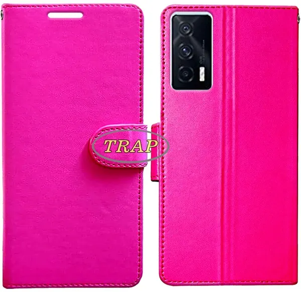 Pink_Artificial_Leather_iQ007_5G_Back_Cover