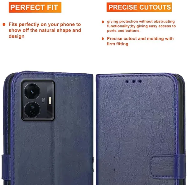 Blue_Artificial_Leather_iQOO_Z6_Pro_5G_Back_Cover