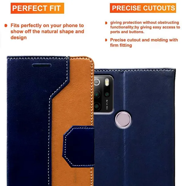 Multicolor_Artificial_Leather_Micromax_IN_1_Flip_Cover