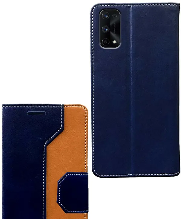 Multicolor_Artificial_Leather_Realme_X7_Pro_5G_Flip_Cover