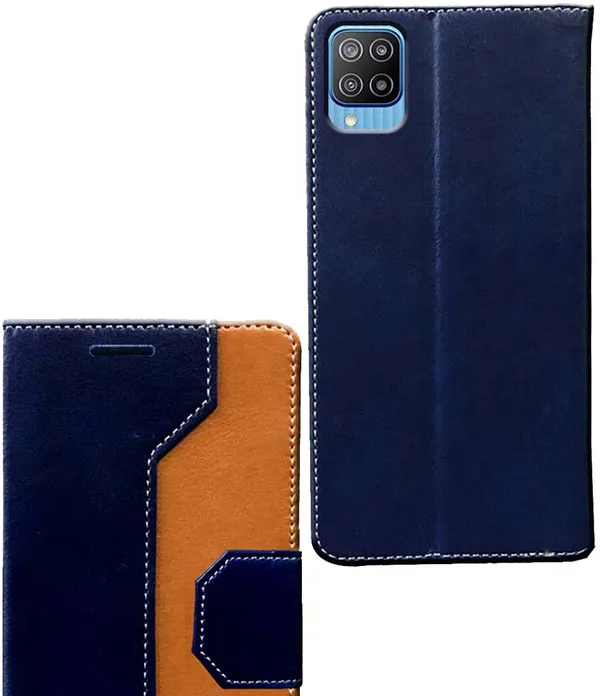 Multicolor_Artificial_Leather_Samsung_Galaxy_F12_Flip_Cover