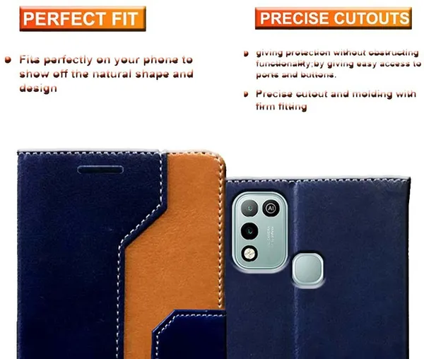 Multicolor_Artificial_Leather_Infinix_Hot_10_Play_Flip_Cover