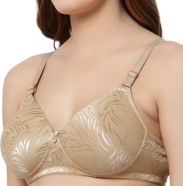 Gold_&_Brown_Cotton_Blend_Push-up_Bra_for_Women_Pack_of_2