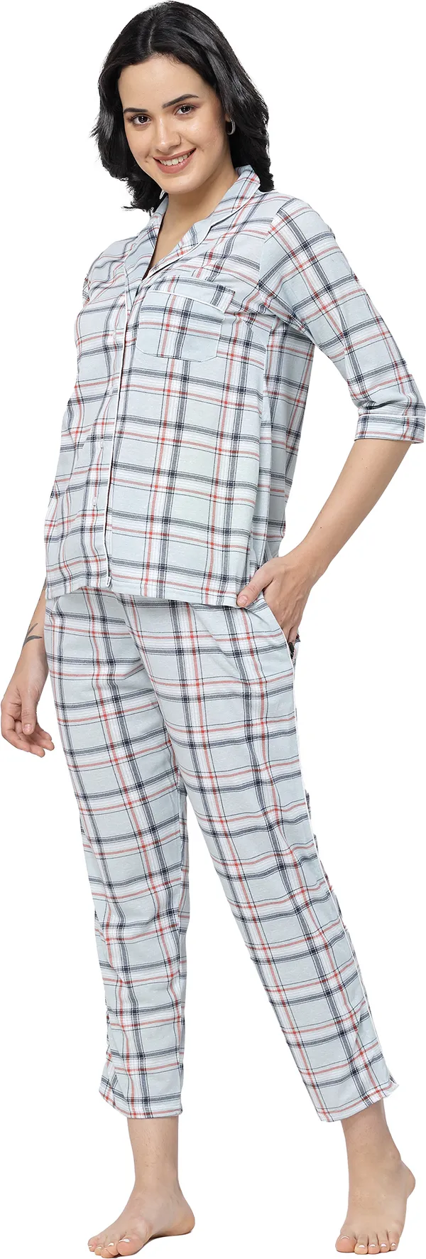 Grey_Printed__Cotton_Night_Suit_Set
