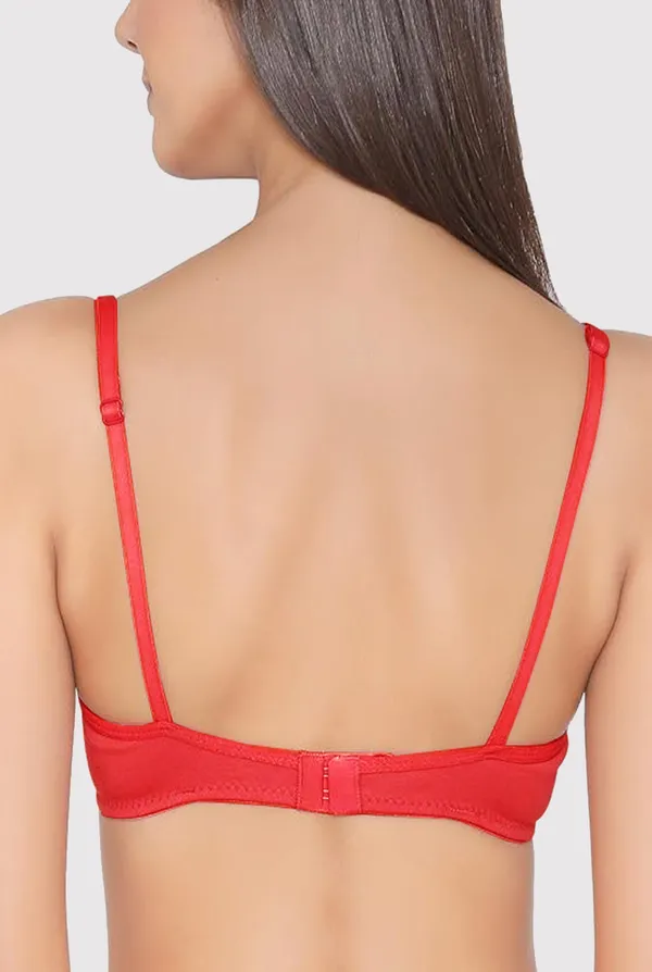 Red_Cotton_Blend_T-Shirt_Bra_for_Women_Pack_of_1