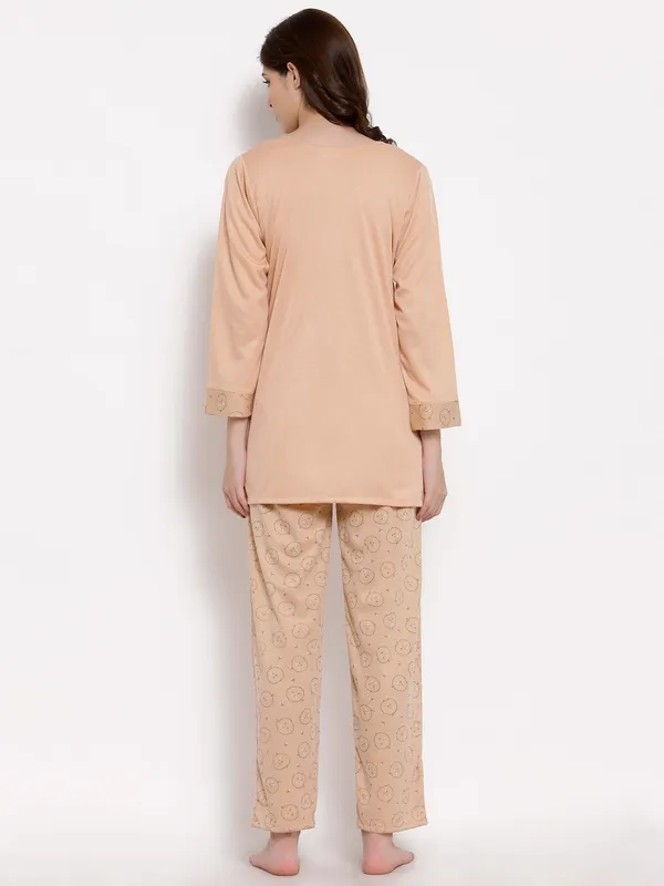 SKIN_Printed__Cotton_Top_&_Pyjama_Set