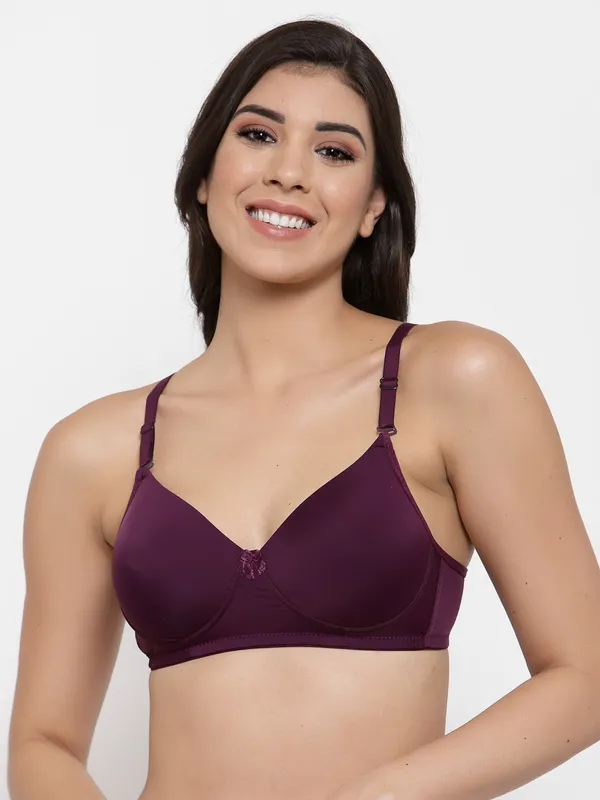 Purple_Elastane_Full_Coverage_Bra_for_Women_Pack_of_1