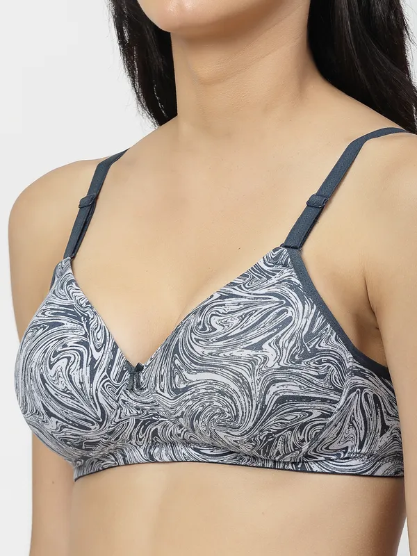 Grey_&_White_Elastane_Full_Coverage_Bra_for_Women_Pack_of_1