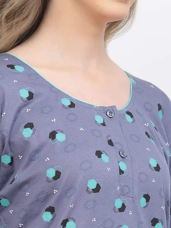 Blue_Printed__Cotton_Top_&_Pyjama_Set