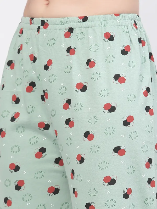 Light_Green_Printed__Cotton_Top_&_Pyjama_Set