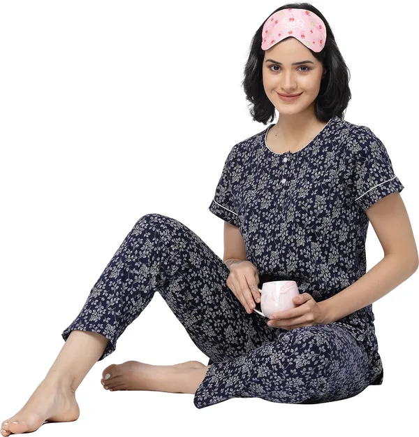 NAVY_Printed__Lycra_Blend_Night_Suit_Set
