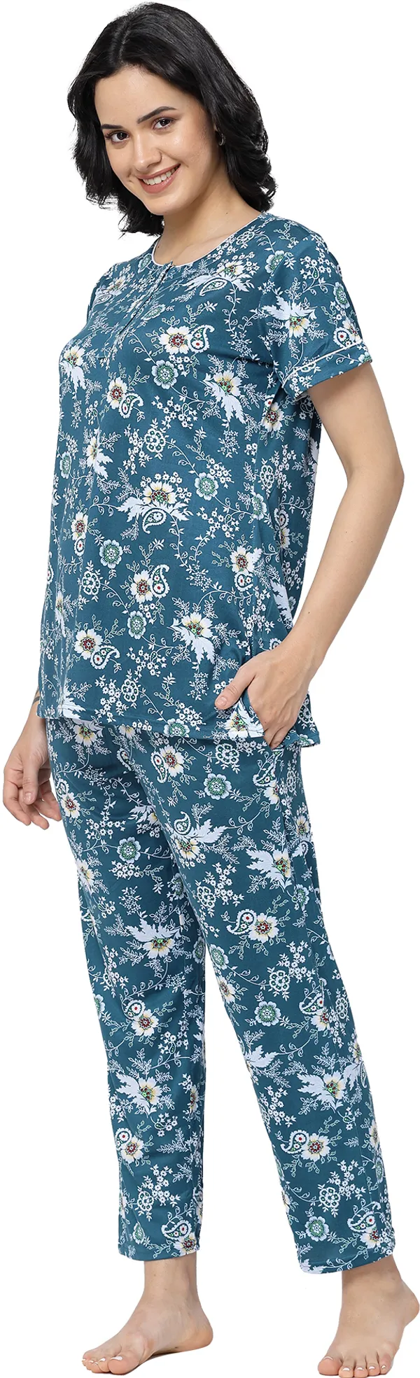 Blue_Printed__Lycra_Blend_Night_Suit_Set