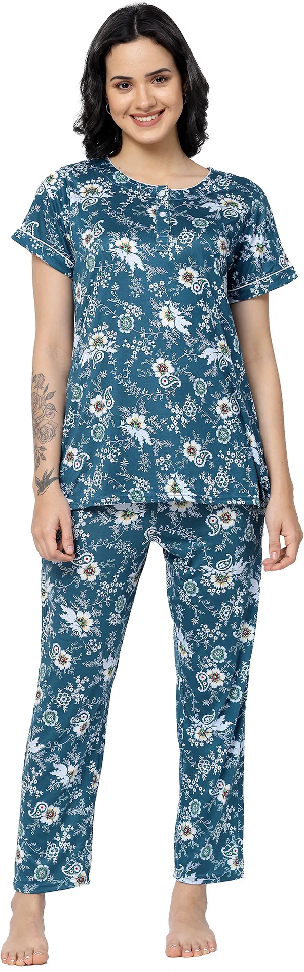 Blue_Printed__Lycra_Blend_Night_Suit_Set