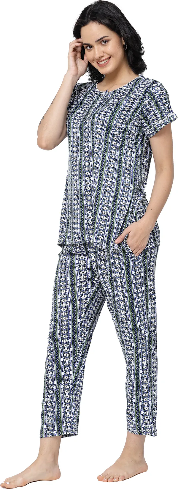 Blue_Printed__Lycra_Blend_Night_Suit_Set
