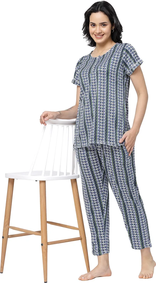 Blue_Printed__Lycra_Blend_Night_Suit_Set