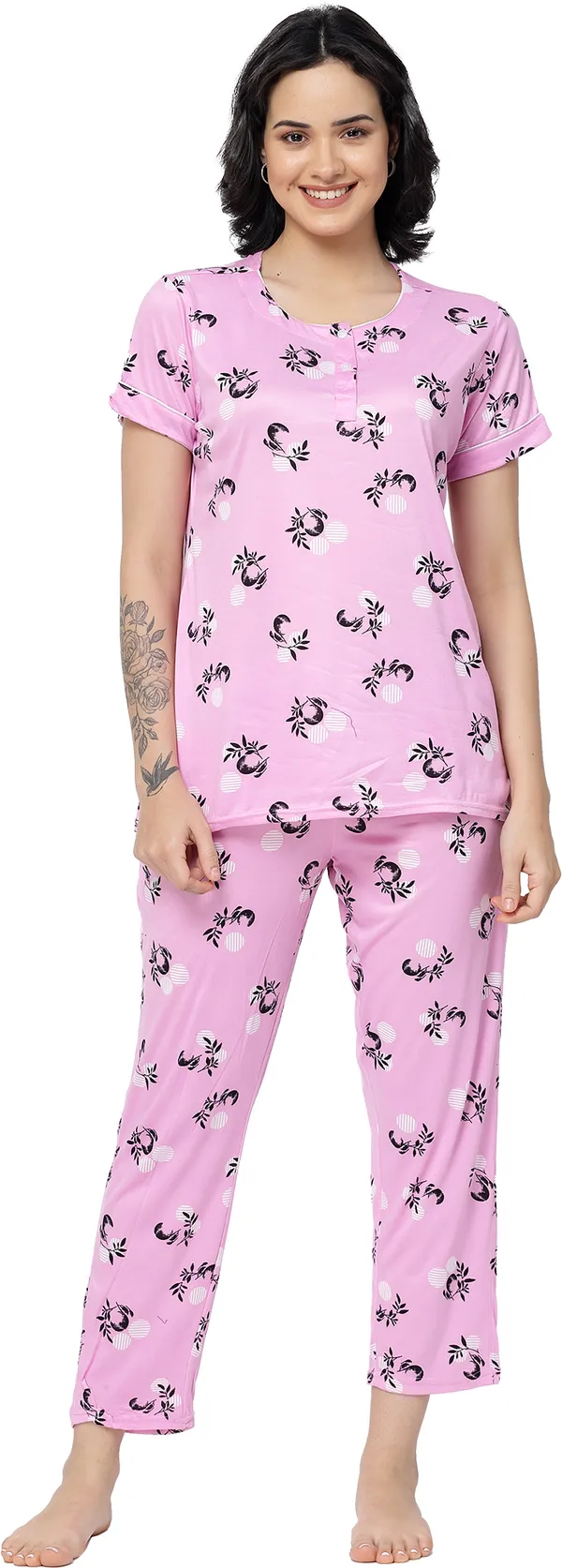 Baby_Pink_Printed__Lycra_Blend_Night_Suit_Set