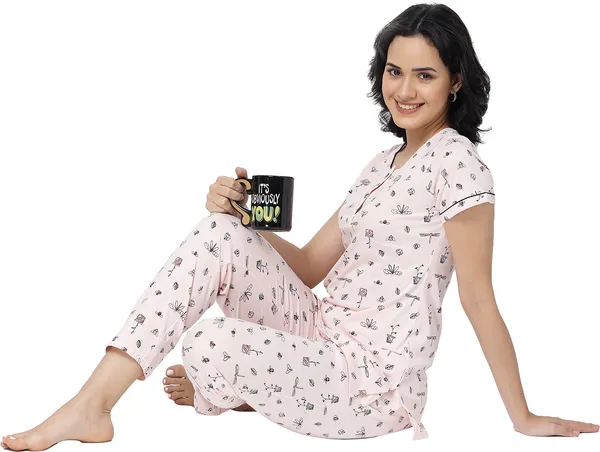Light_Pink_Printed__Cotton_Night_Suit_Set