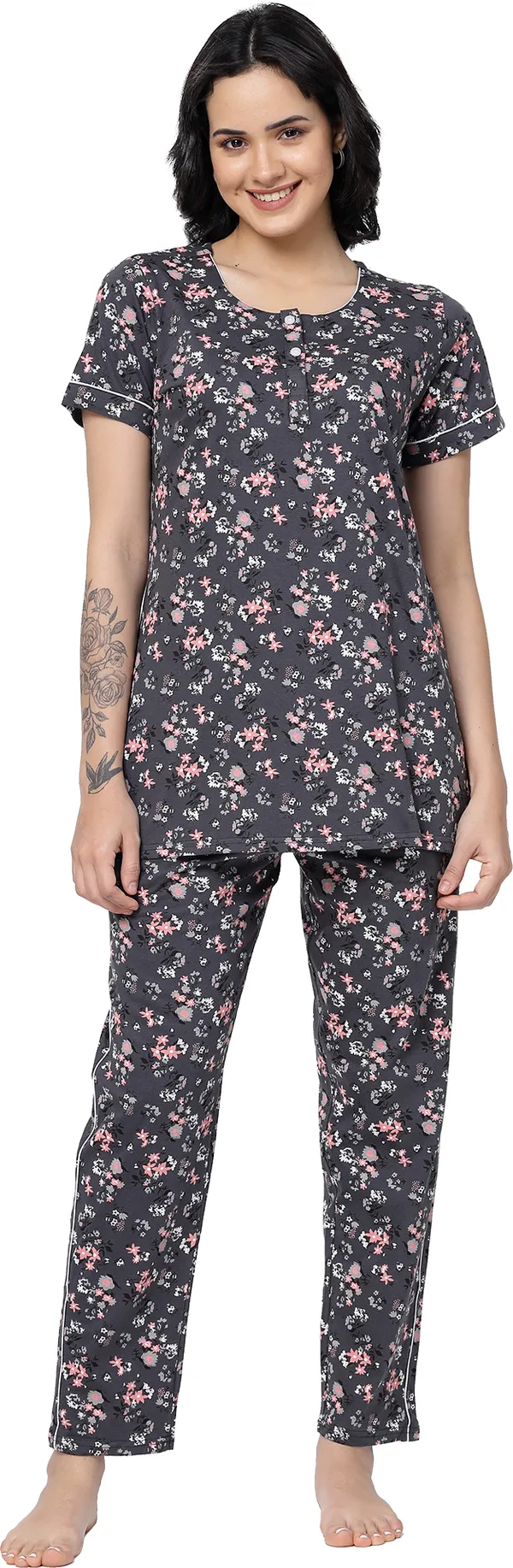 Grey_Printed__Cotton_Night_Suit_Set