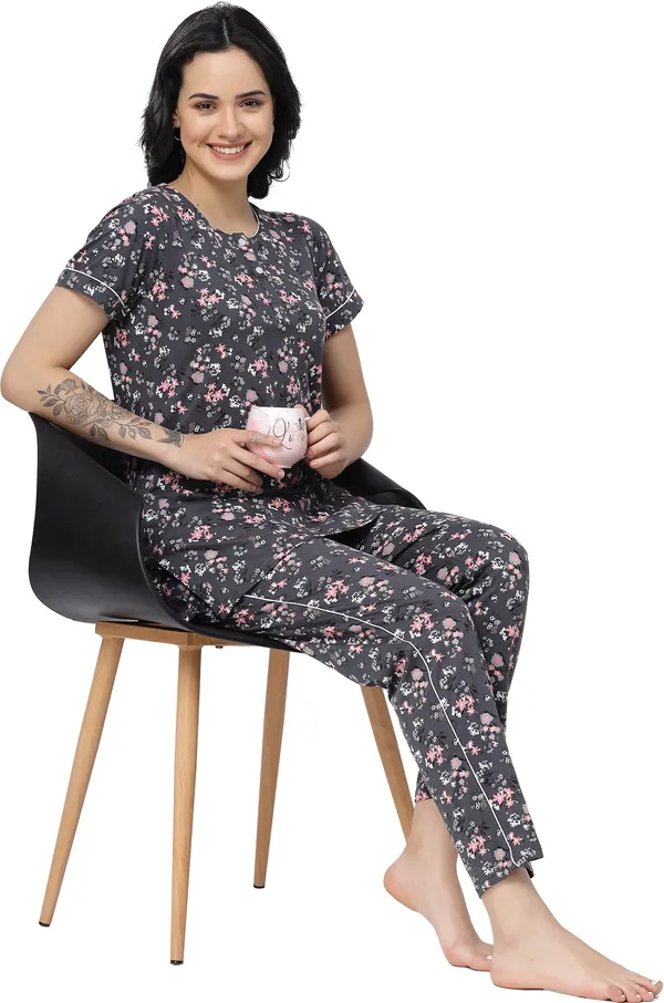 Grey_Printed__Cotton_Night_Suit_Set