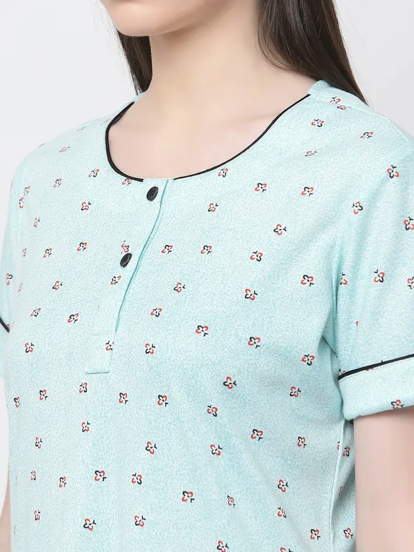 Skyblue_Printed__Cotton_Blend_Night_Suit_Set