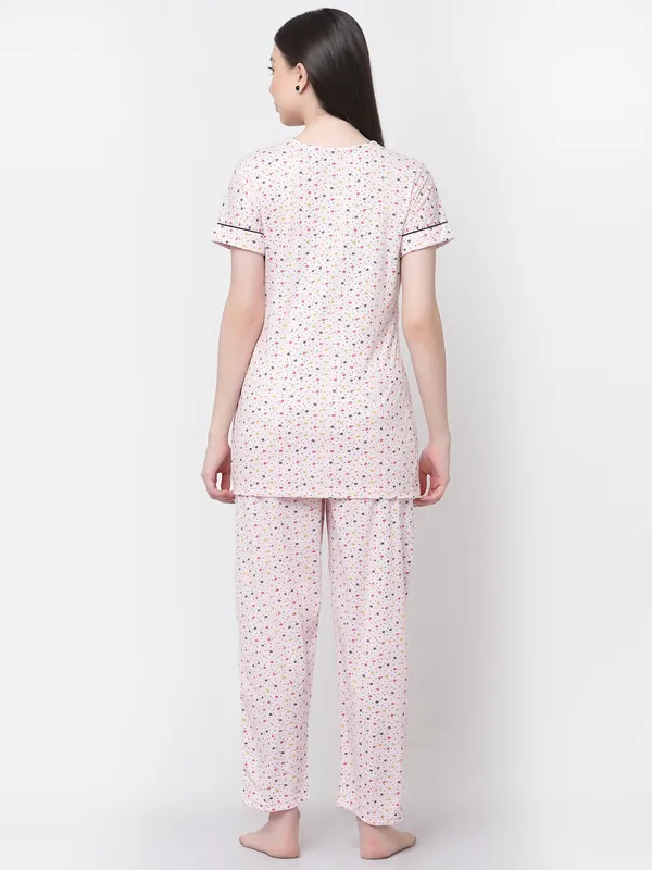 Pink_Floral_Print_Cotton_Blend_Night_Suit_Set