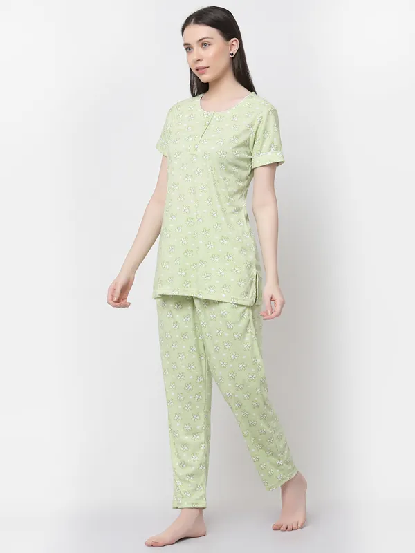 Light_Green_Printed__Cotton_Blend_Night_Suit_Set