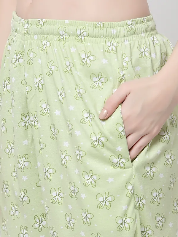 Light_Green_Printed__Cotton_Blend_Night_Suit_Set