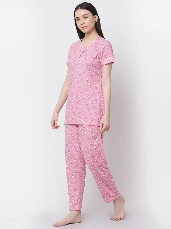 Pink_Printed__Cotton_Blend_Night_Suit_Set