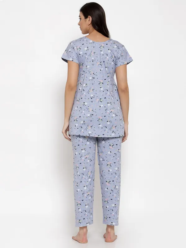 Blue_Printed__Cotton_Blend_Night_Suit_Set