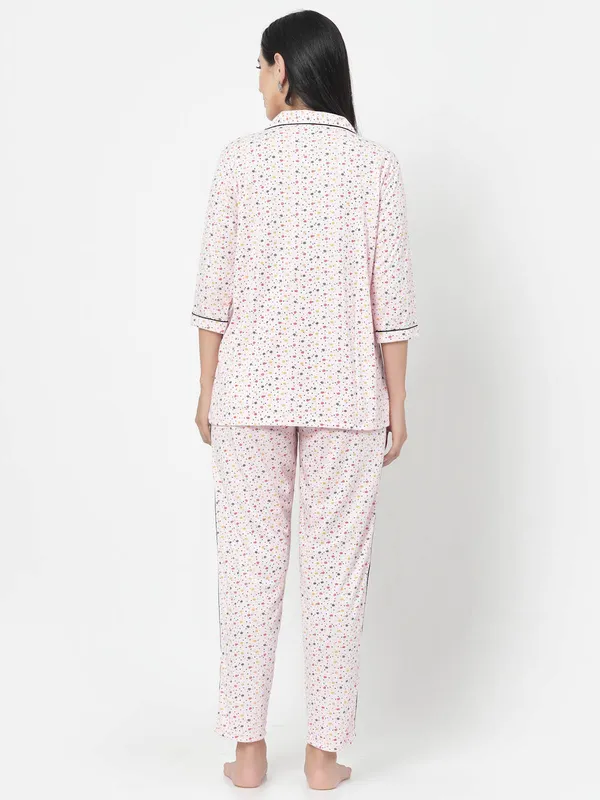 Light_Pink_Printed__Cotton_Blend_Shirt_&_Pyjama_set