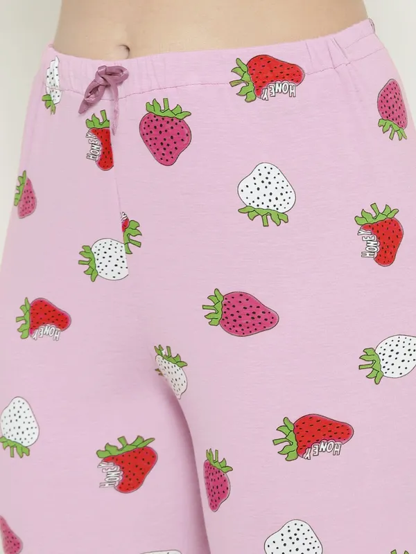 PINK_Printed__Cotton_Shirt_&_Pyjama_set