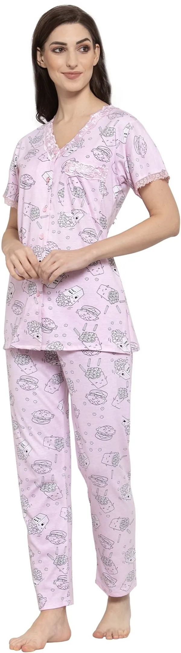 PINK_Printed__Cotton_Night_Suit_Set