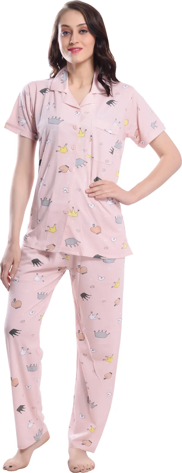 L.PINK_Printed__Cotton_Blend_Night_Suit_Set