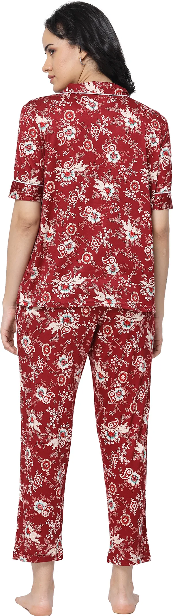 Red_Printed__Lycra_Blend_Night_Suit_Set