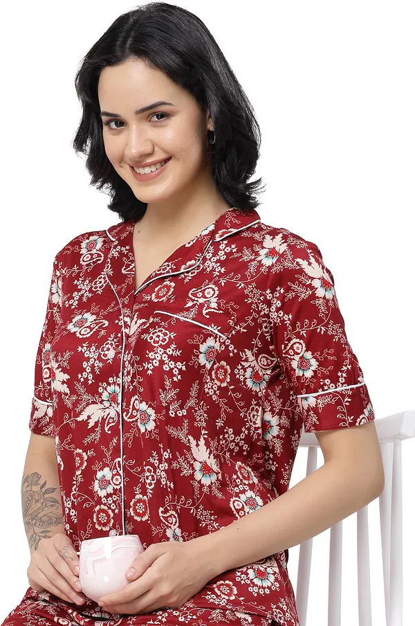 Red_Printed__Lycra_Blend_Night_Suit_Set