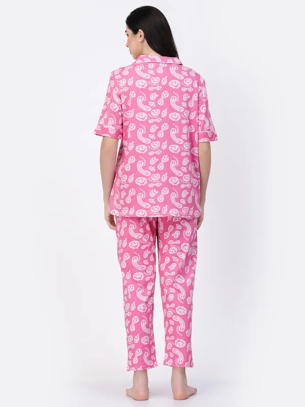 PINK_Printed__Cotton_Blend_Night_Suit_Set