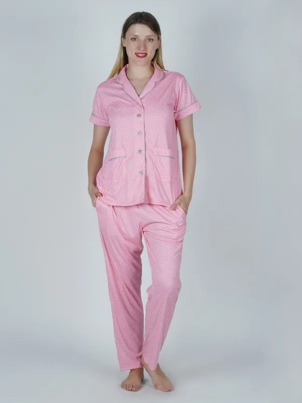 Women's_Cotton_Printed_Pink_Night_Suit