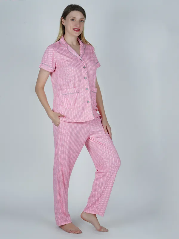 Women's_Cotton_Printed_Pink_Night_Suit