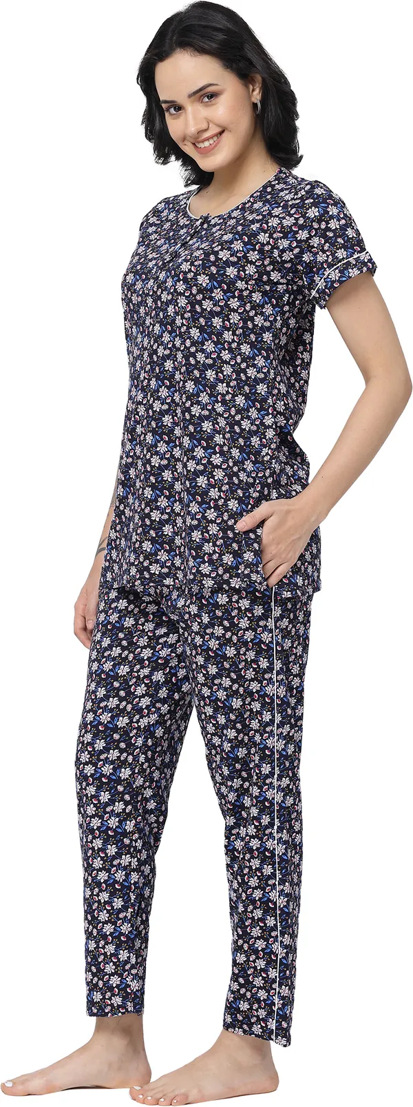 NAVY_Printed__Lycra_Blend_Night_Suit_Set