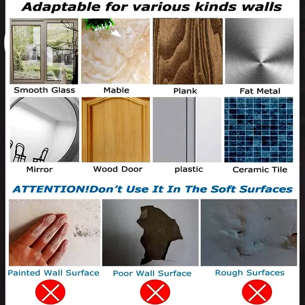 UltraHold_Self-Adhesive_Heavy_Duty_Wall_Hooks__BALESAN __BALESAN