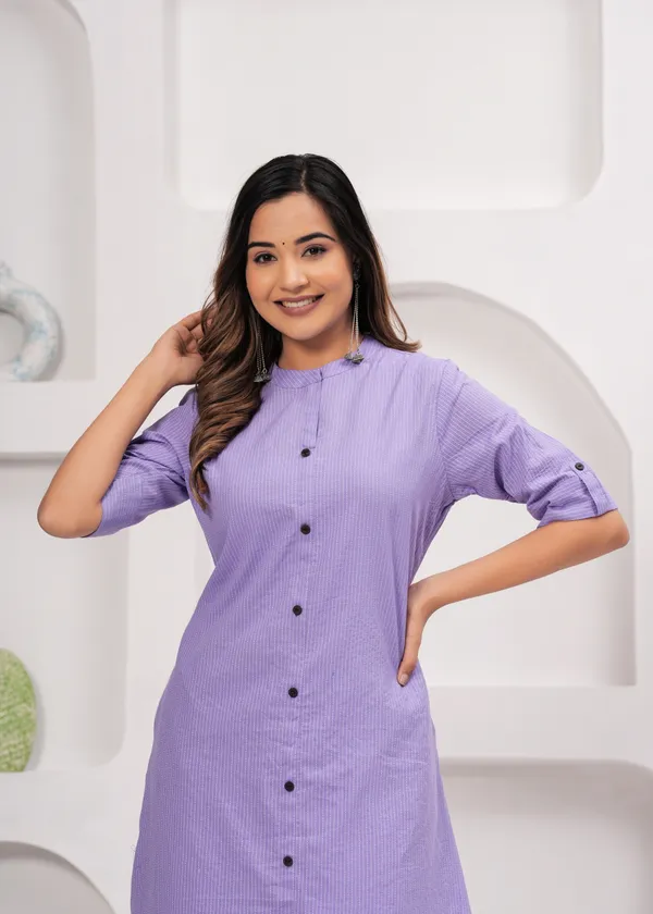 Lavender_Womens_Cotton_Kantha_Kurta_Plazzo_Set